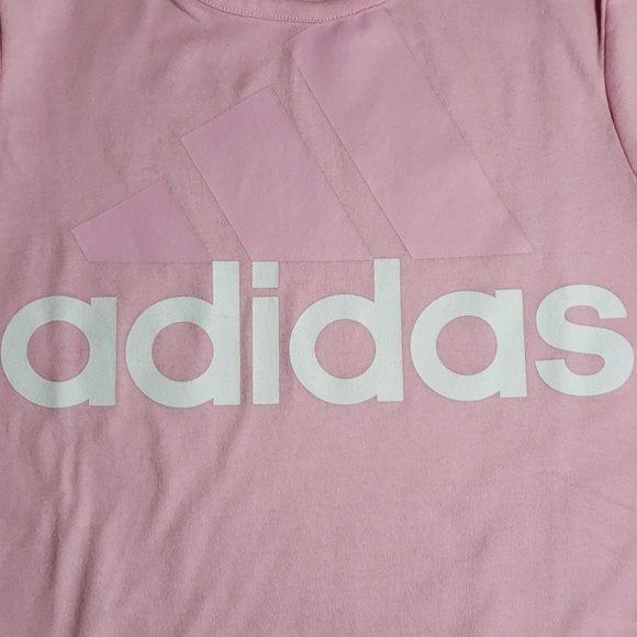 🎉HP🎉 M(10-12) ONLY adidas Big Girls Cotton Tee - Picture 3 of 8